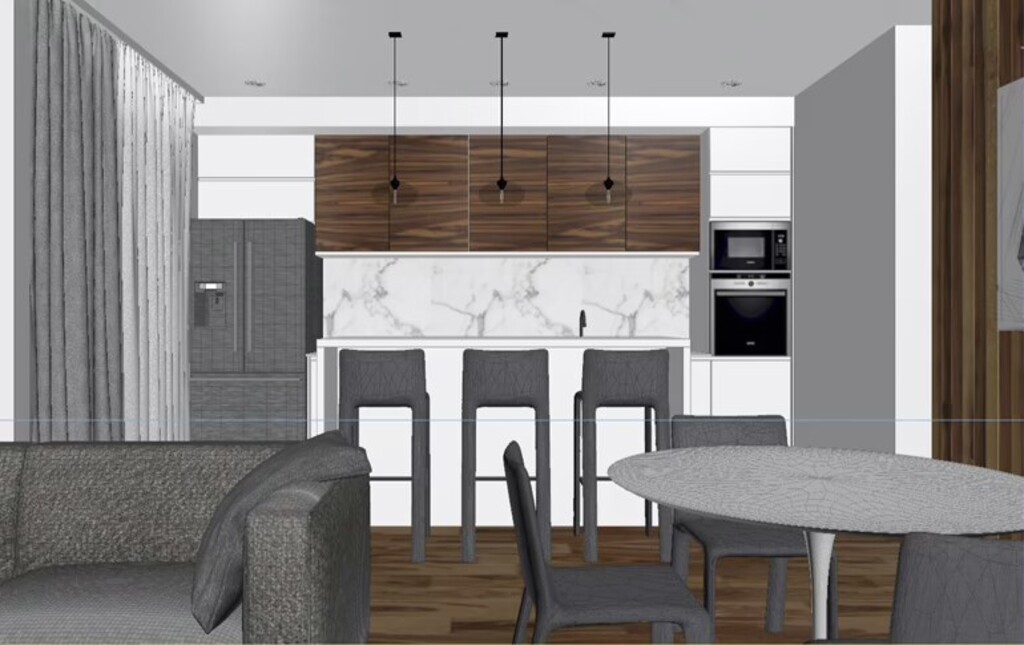 Дизайн-проект 2 комнатной квартиры, фото 3