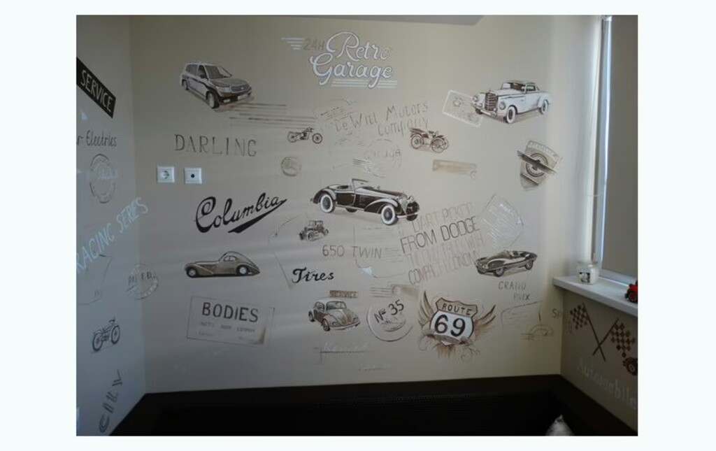 Наши проекты по росписи стен в Краснодаре, фото 8