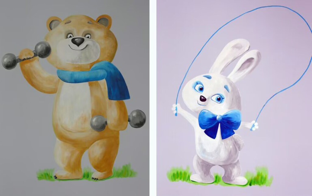 Наши проекты по росписи стен в Краснодаре, фото 11