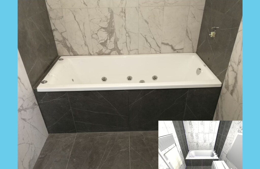 Ремонт санузла и ванной комнаты в Краснодаре, фото 1