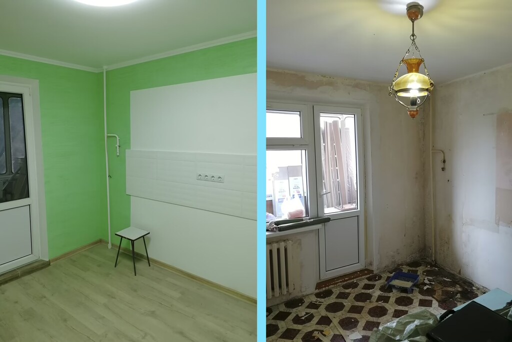 Ремонт в двухкомнатной квартире в Юбилейном микрорайоне Краснодара, фото 3