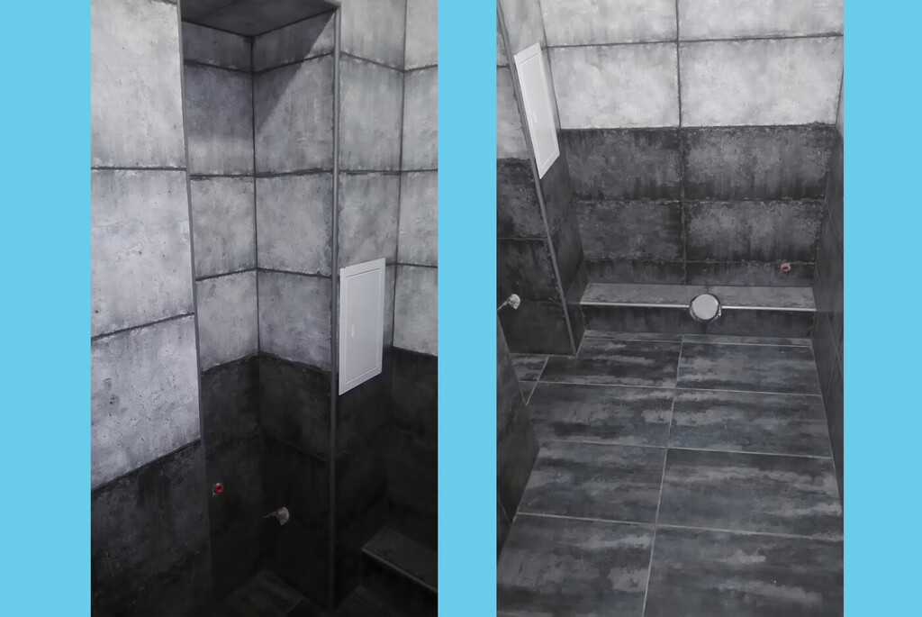 Укладка плитки в ванной и в с/у в ЖК Акварели | Краснодар, фото 3