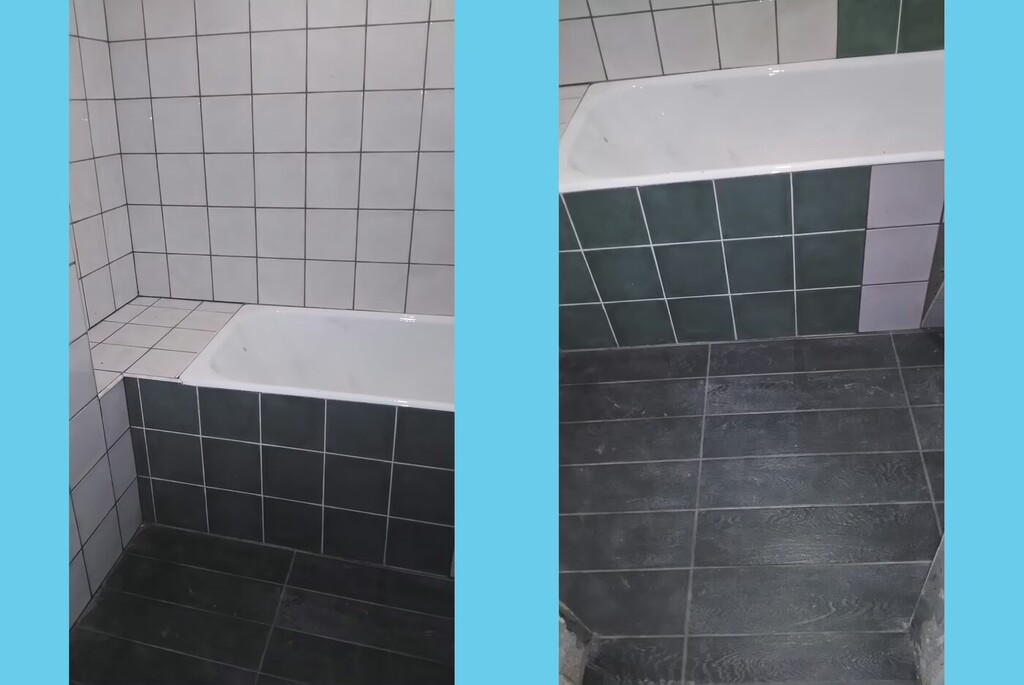 Укладка плитки в ванной и в с/у в ЖК Акварели | Краснодар, фото 7