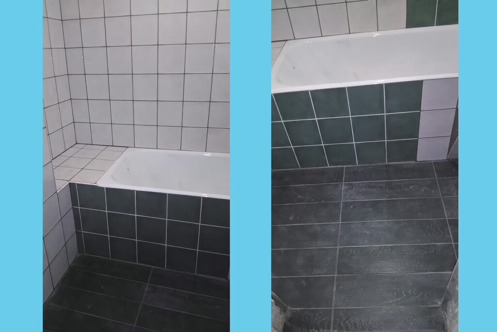 Укладка плитки в ванной и в с/у в ЖК Акварели | Краснодар, фото 8